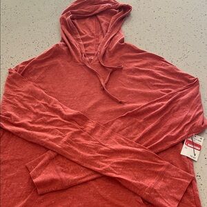 Abound Men's Rust Red Hoodie